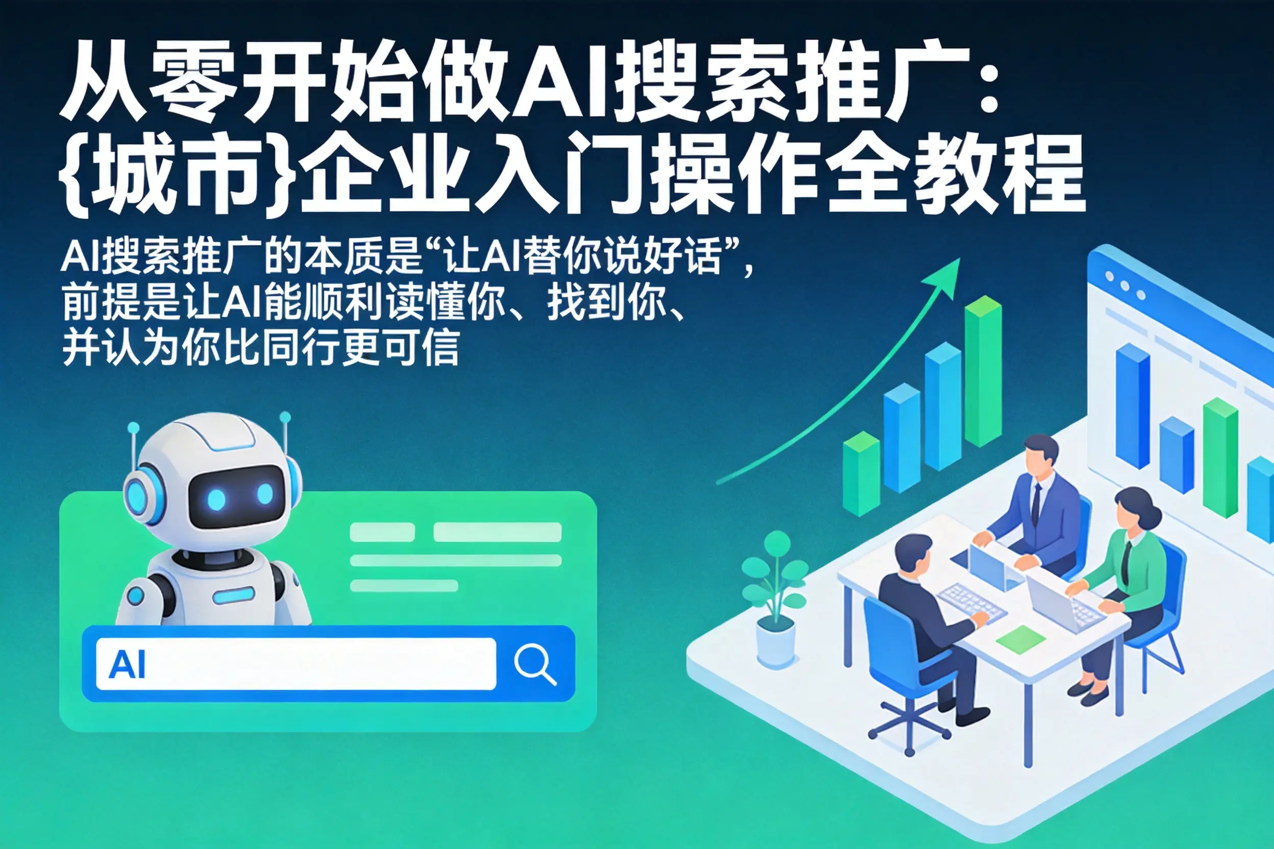 从零开始做AI搜索推广：武汉企业入门操作全教程