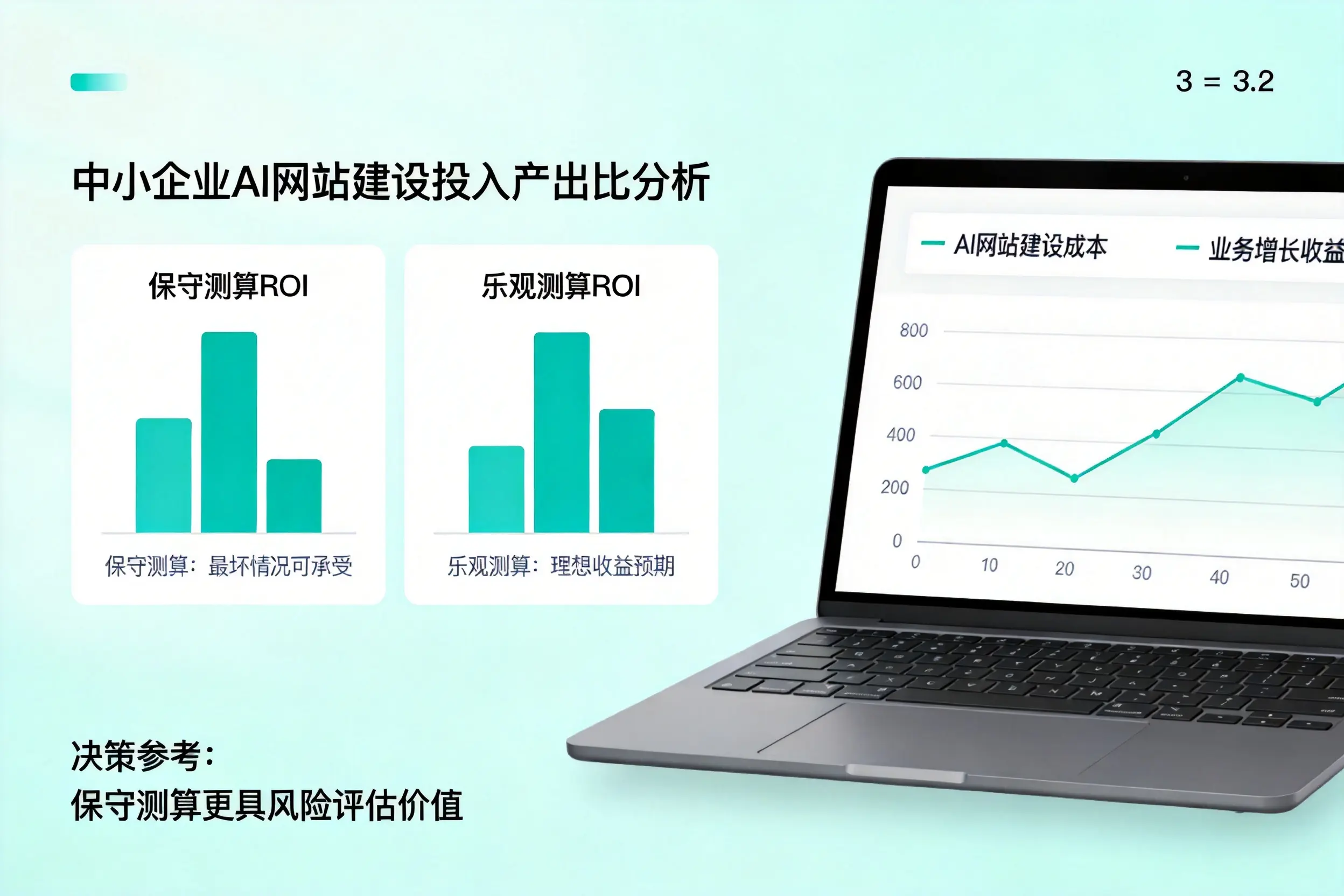 武汉中小企业AI网站建设投入产出比怎么算?先看这份分析
