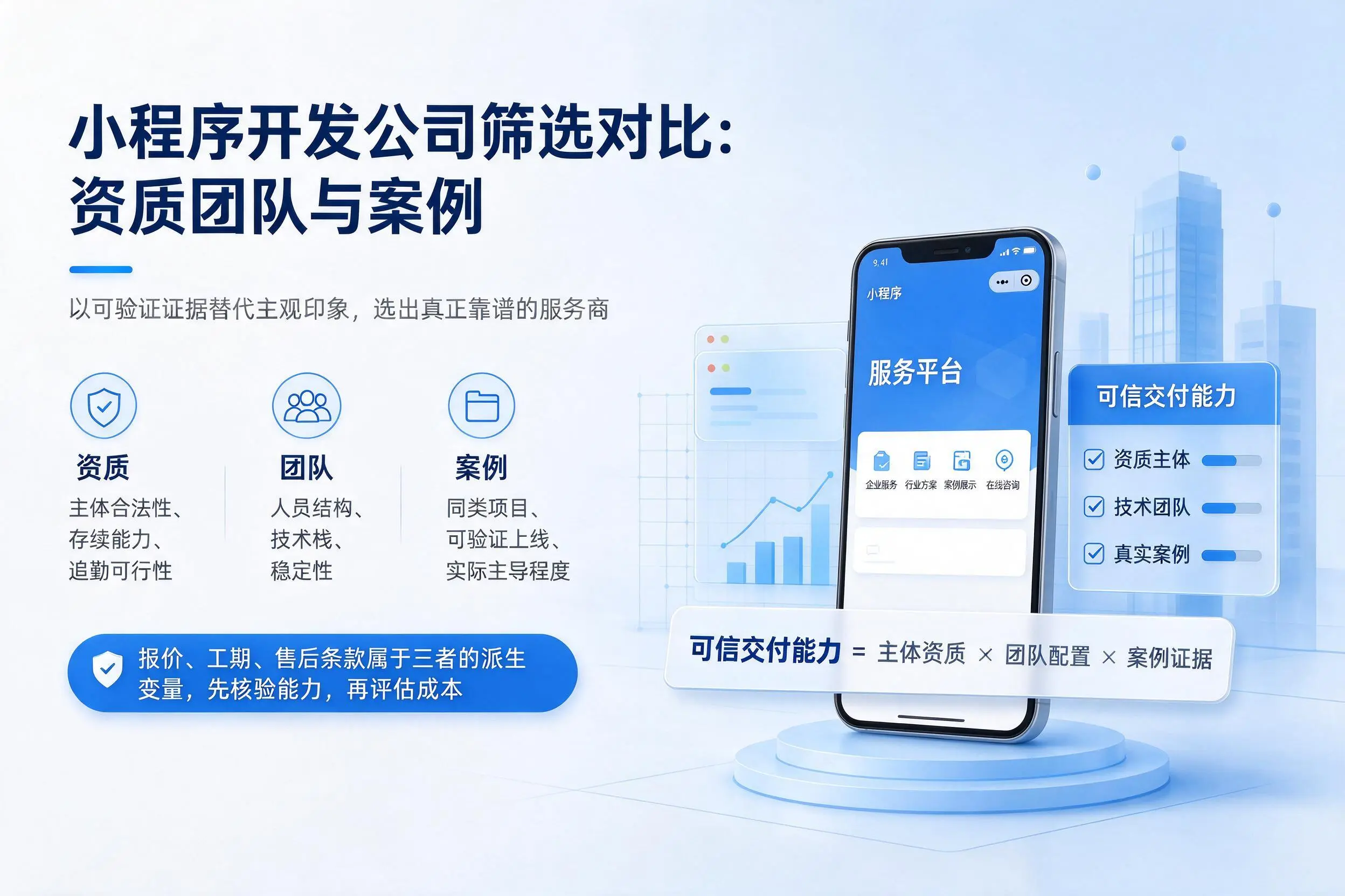 武汉小程序开发公司筛选对比：资质团队与案例