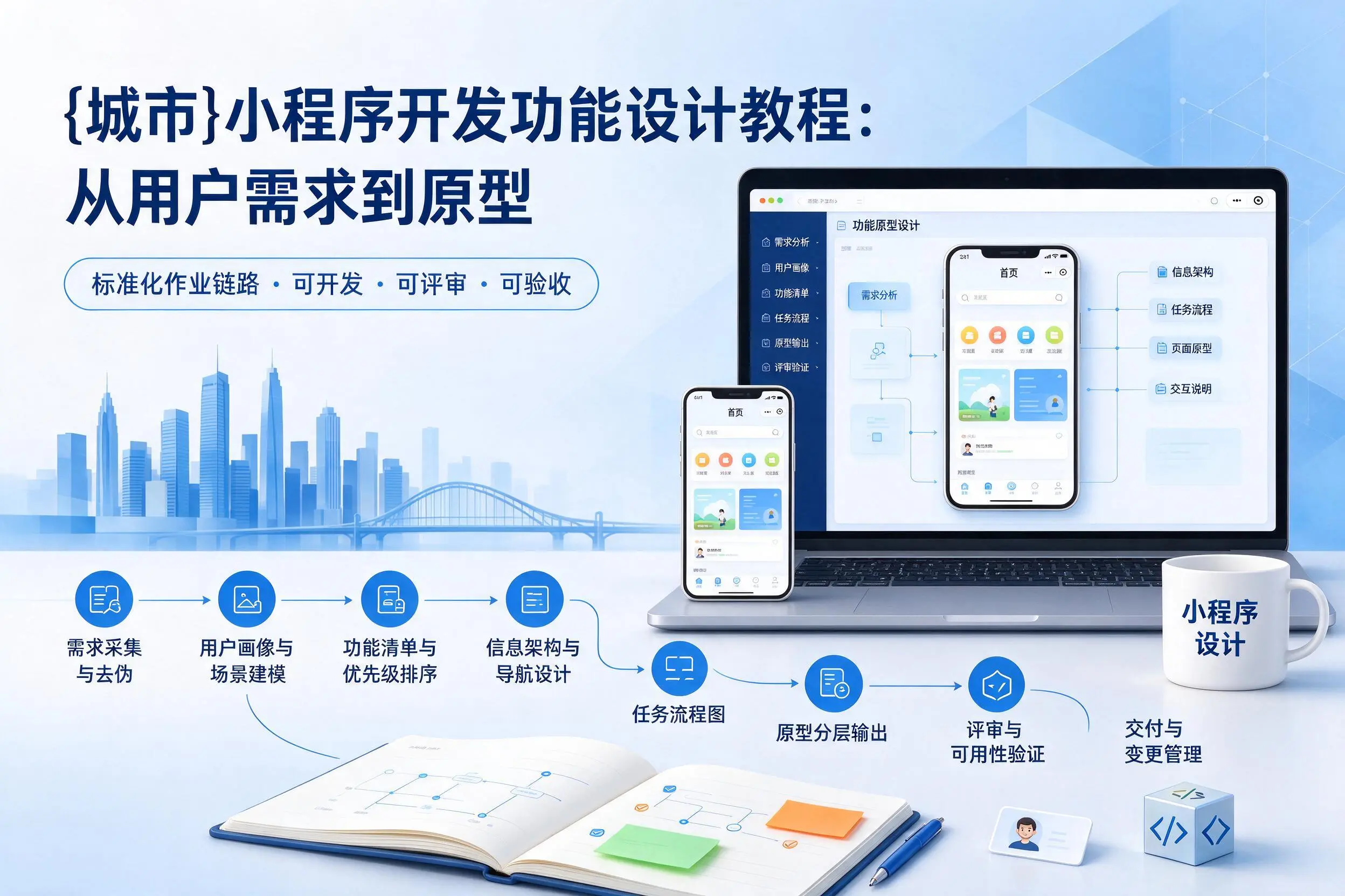 武汉小程序开发功能设计教程:从用户需求到原型