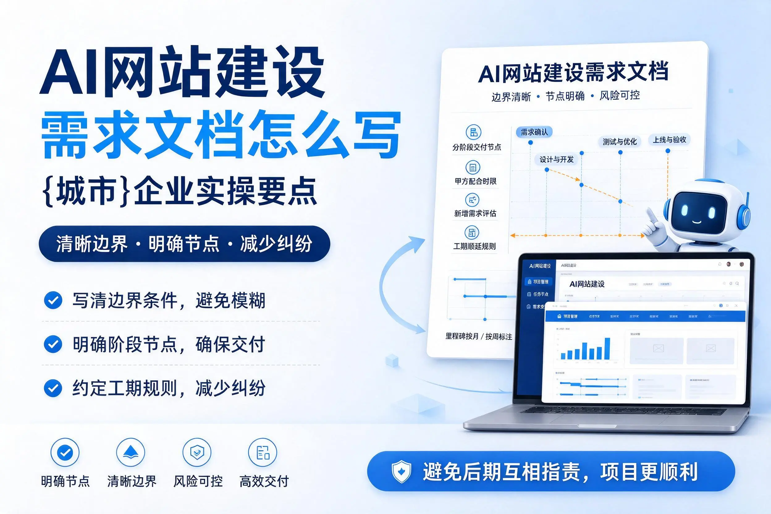 AI网站建设需求文档怎么写,武汉企业实操要点