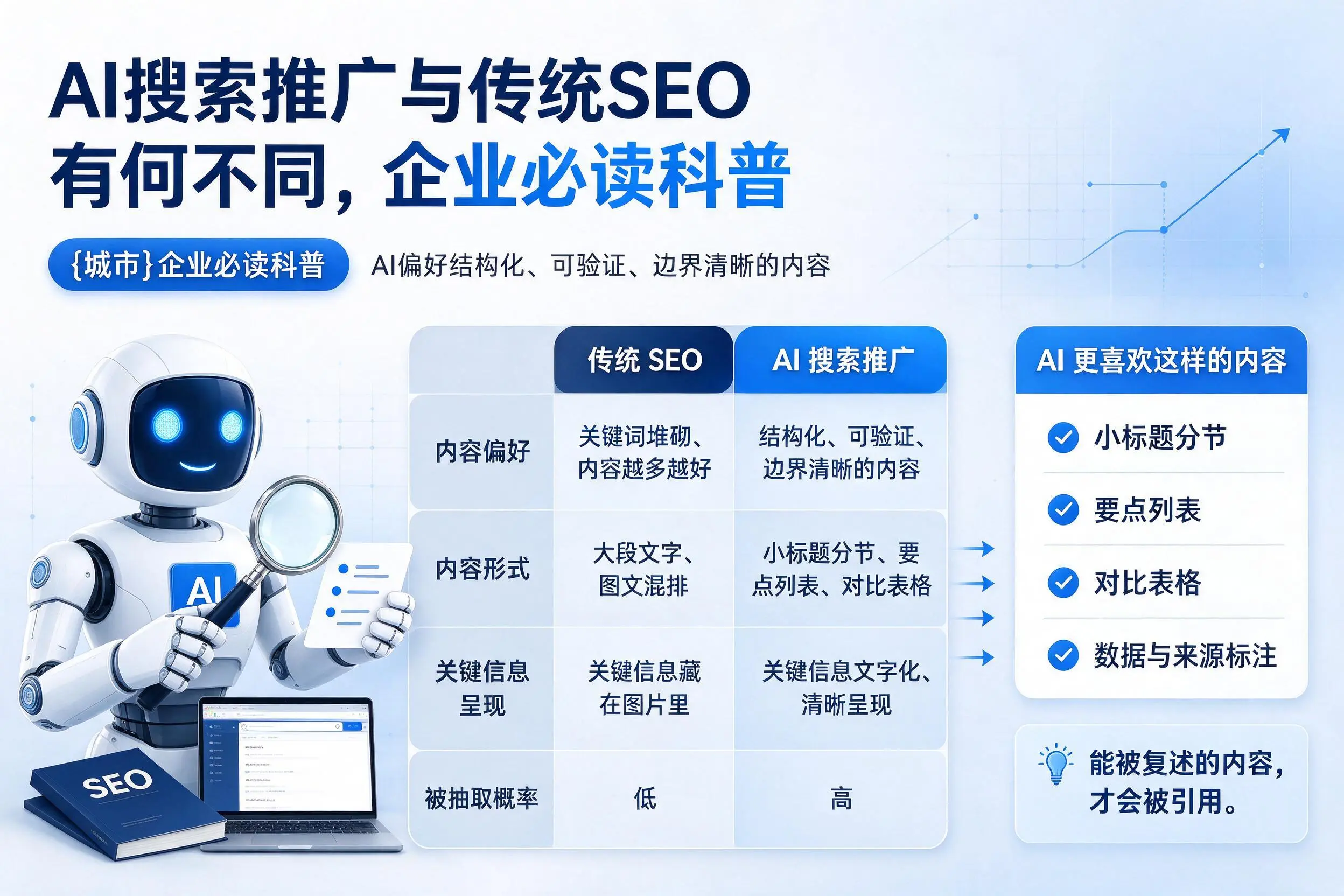 AI搜索推广与传统SEO有何不同,武汉企业必读科普